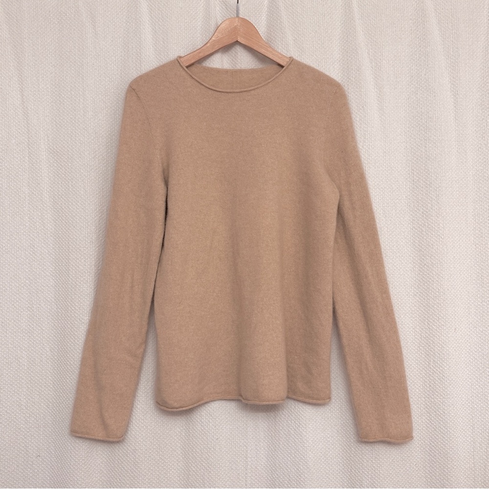 Ultra Lux 100% Cashmere Tan Sweater